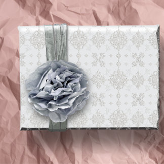 Papel De Presente Rococo Lace Pattern