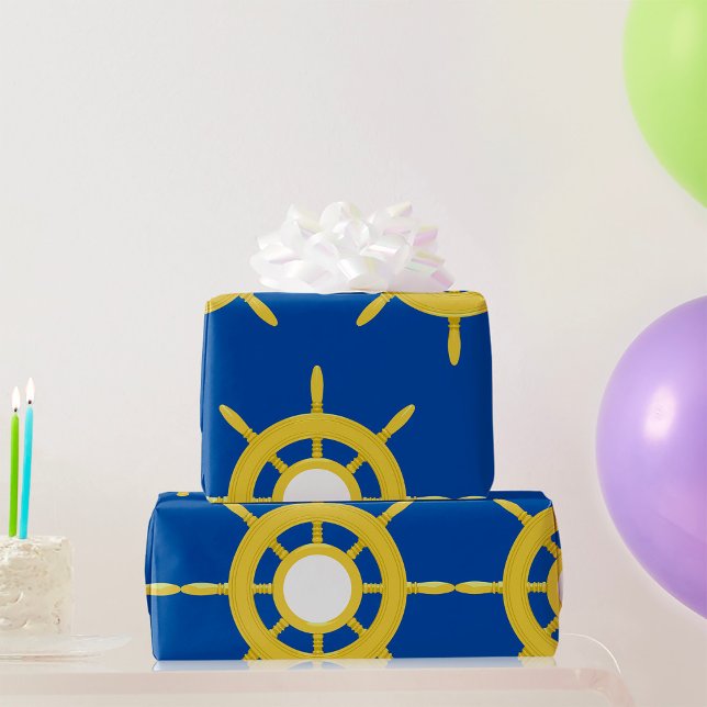 Papel De Presente Roda de Navio (Criador carregado)