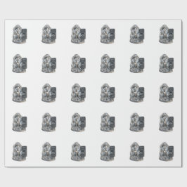 Papel De Presente Ródio personagem da ATOMIVRA™