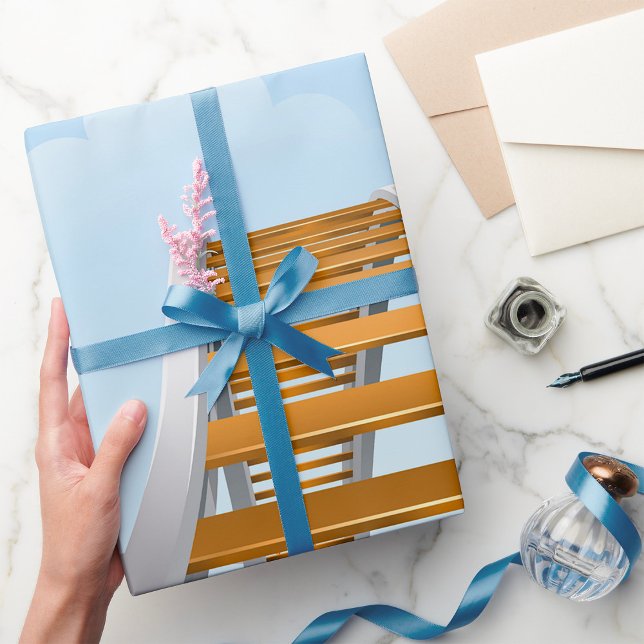 Papel De Presente Rollercoaster (Criador carregado)