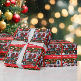 Papel De Presente Rolo de Natal ou de Boas Festas do Quebra-Nozes