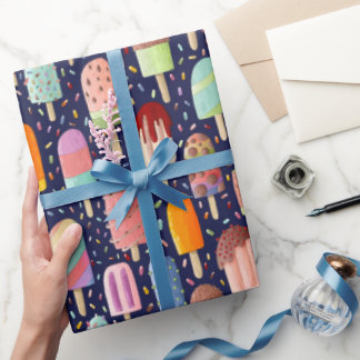 Papel De Presente Rolo de Papel de Moldagem do Arco-Íris