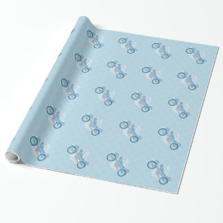 Papel De Presente Romântica Biker - Quebra-Presente de Motocicleta