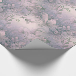 Papel De Presente Romântica Floral Todas as Ocasiões