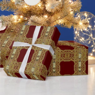 Papel De Presente Romântico de Feriado Elegante de Bessbrook Laycee