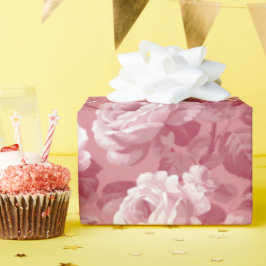 Papel De Presente Rosa