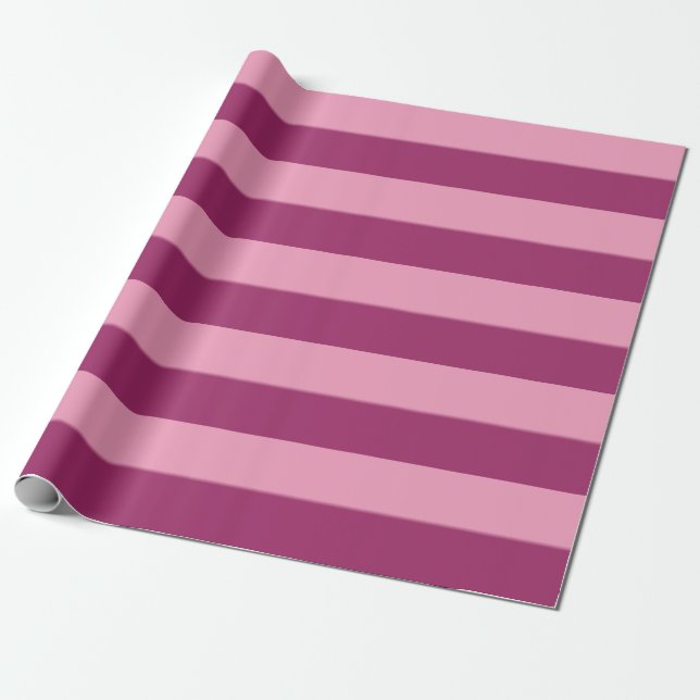 Papel De Presente Rosa Amaranto e Roxo Amaranto (Desenrolado)