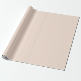Papel De Presente Rosa champanhe Cor Sólida Plana