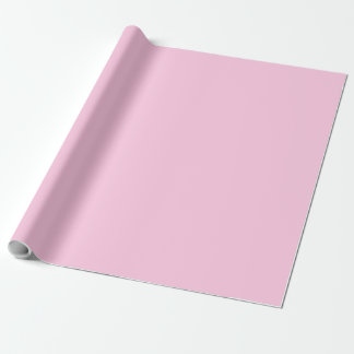 Papel De Presente Rosa clássico sólido