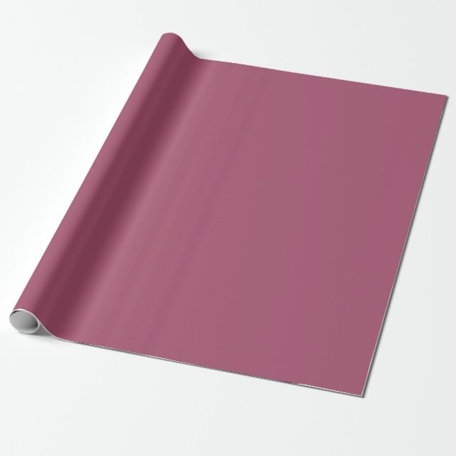 Papel De Presente Rosa da China Cor Sólida (Desenrolado)