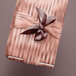 Papel De Presente Rosa Dourado Lâmina Lente Listra Linhas de Listra 