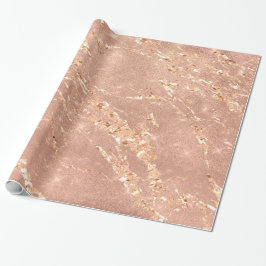 Papel De Presente Rosa Dourado Makeup SPARK 16th Glitter Beauty Copp