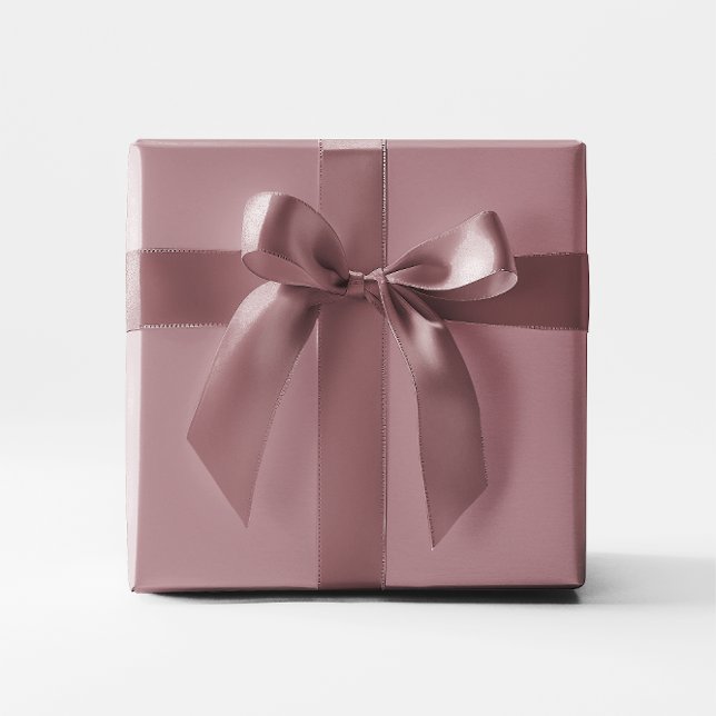 Papel De Presente Rosa Empoeirado (Dusty Rose Wrapping Paper)