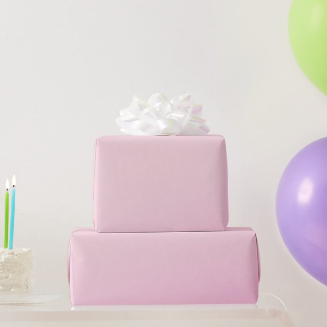 Papel De Presente Rosa Feminino  (Presentes para festas)