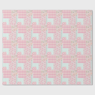Papel De Presente Rosa Suave Menina