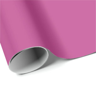 Papel De Presente Rosa Violet Solid Color Impressão, cor-de-rosa-esc