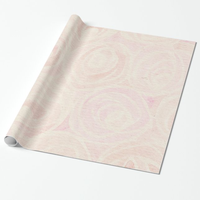 Papel De Presente Rosas (Desenrolado)