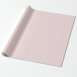Papel De Presente Rosas claro Chic Simples e Stripes Brancas