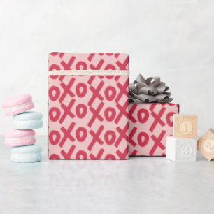 Papel De Presente Rosas claro Escuras Aestéticas XOXO