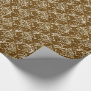 Papel De Presente Rosas De Metal-23-Papel De Invasão De Presente Dou