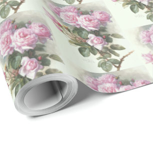 Papel De Presente Rosas e Bumblebee de Paul de Longpre