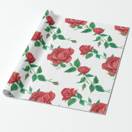 Papel De Presente Roses