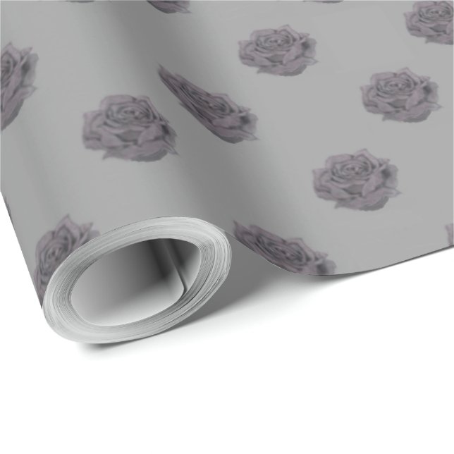 Papel De Presente Roses (Ponta do rolo)