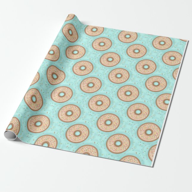 Papel De Presente rosquinha (Desenrolado)