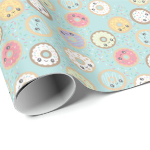 Papel De Presente Rosquinhas doces