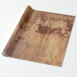 Papel De Presente Rostiges altes Metall