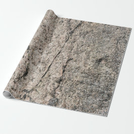 Papel De Presente Rosto de Pedra Pinkish-Beige