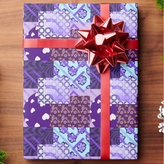 Papel De Presente Roxo (Criador carregado)