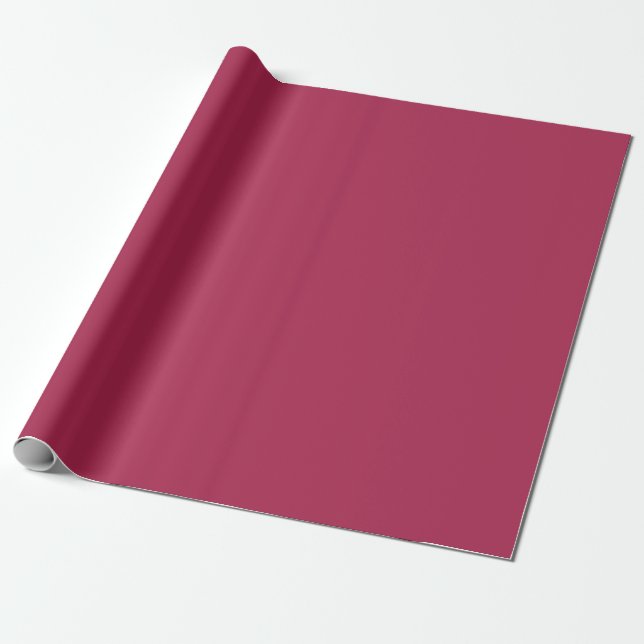 Papel De Presente Roxo Amaranto (cor sólida) (Desenrolado)