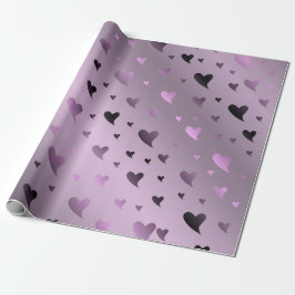 Papel De Presente roxo, brilhante, estrelas, metal, estrutura, lilás