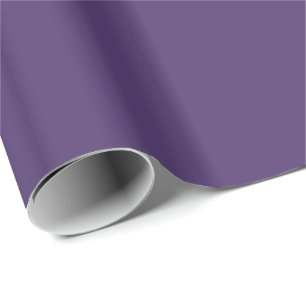 Papel De Presente Roxo Escuro Sólido