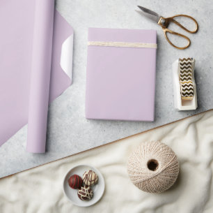 Papel De Presente Roxo Lilás Eufórico Cor Sólida
