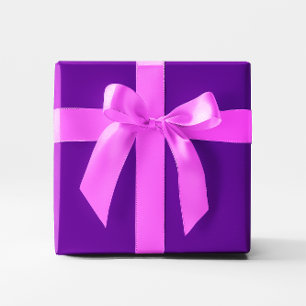 Papel De Presente Roxo Violeta