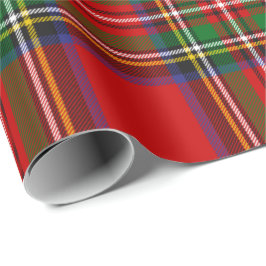 Papel De Presente Royal Stewart Tartan