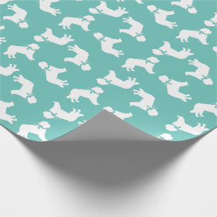 Papel De Presente Rua Bernard Dog Puppy