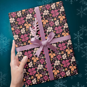 Papel De Presente Rua de Vestuário do Red Lucky.