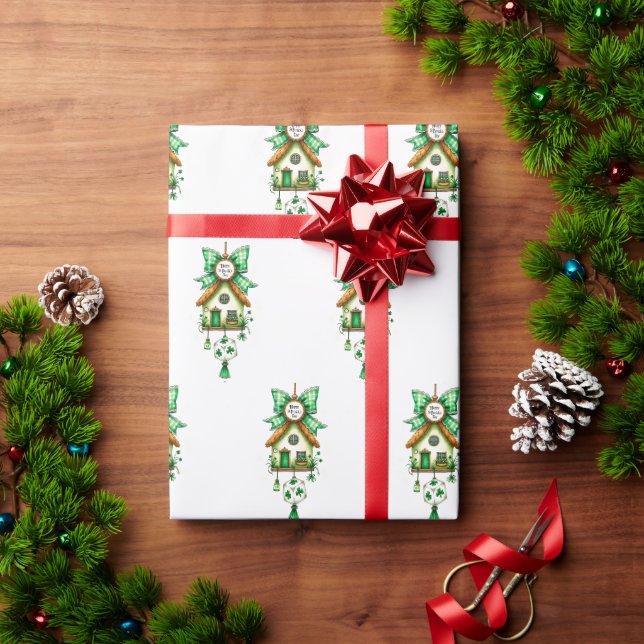 Papel De Presente Rua, Dia de Patrick (Presente de Natal)