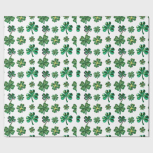 Papel De Presente Rua. O 3D do Dia de Patrick, o revólver irlandês