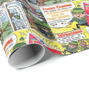 Papel De Presente Rua, papel de embrulhamento no dia de Patrick