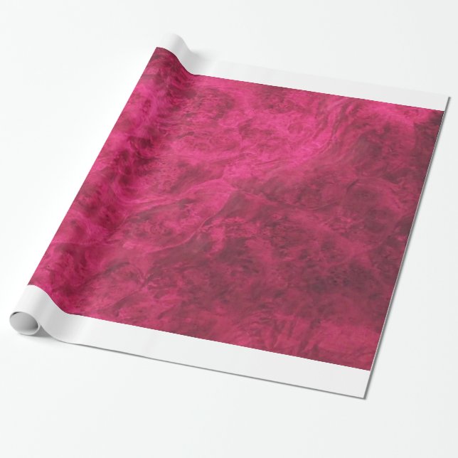 Papel De Presente Ruby Velvet Wraping Paper (Desenrolado)