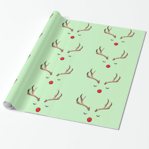 Papel De Presente Rudolph 6 Wraping Paper