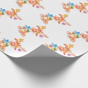 Papel De Presente Rudolph, o Rena de Nariz Vermelho