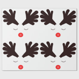 Papel De Presente Rudolph Wrapping Paper
