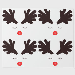 Papel De Presente Rudolph Wrapping Paper