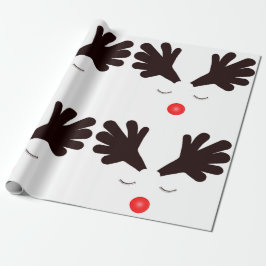 Papel De Presente Rudolph Wrapping Paper