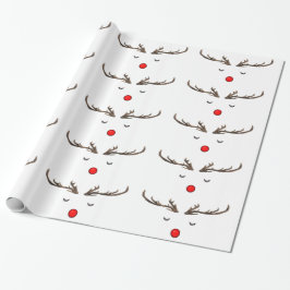 Papel De Presente Rudolph Wrapping Paper